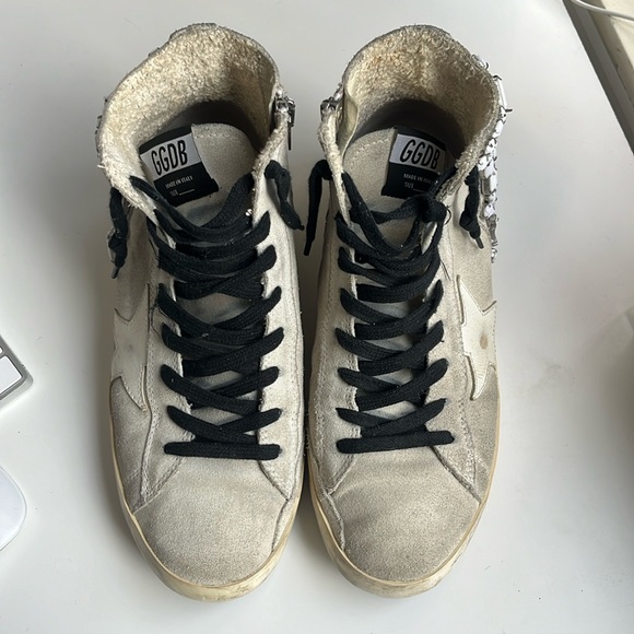 Golden Goose High Top Francy Sneakers - Picture 2 of 6